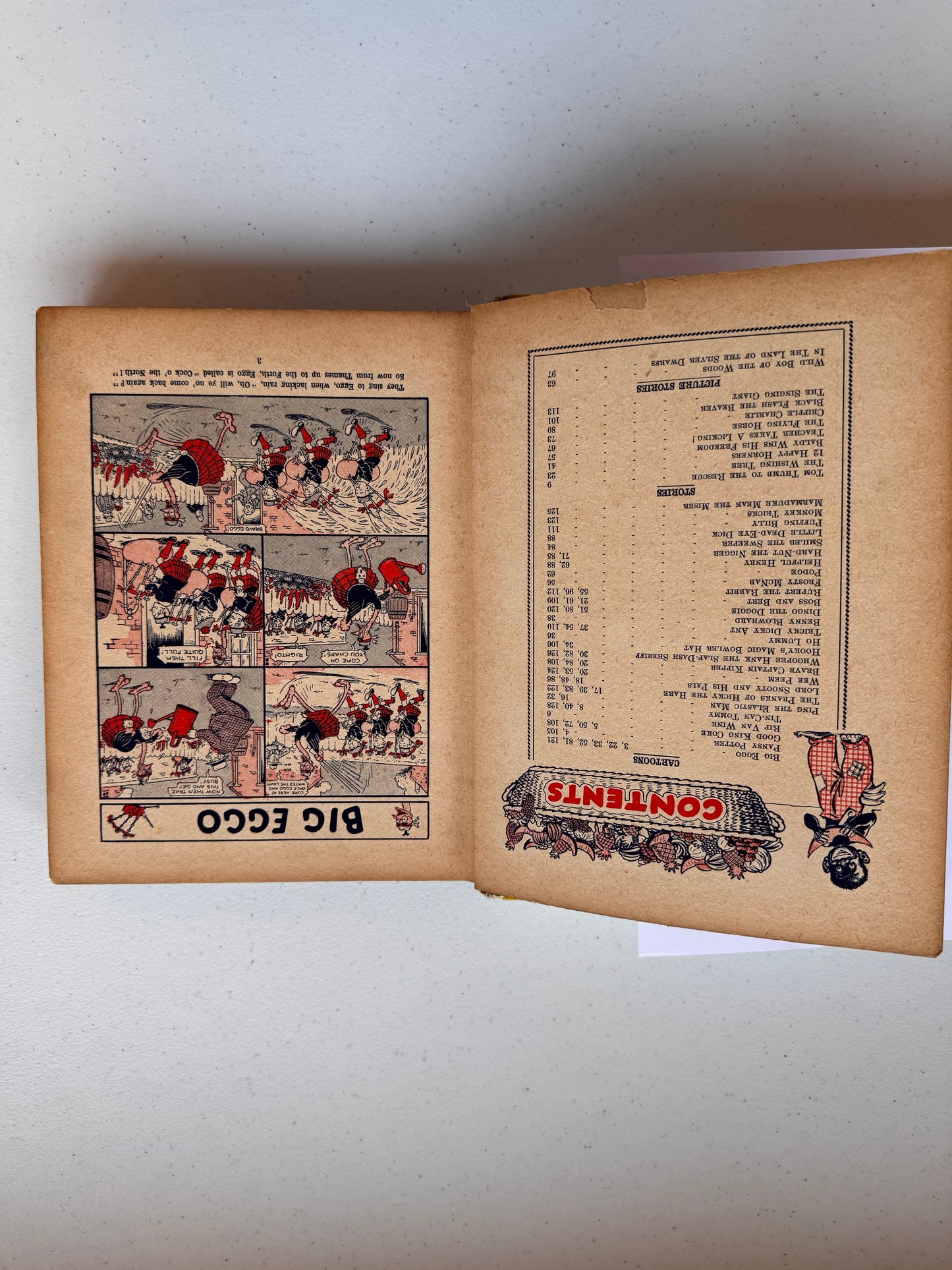 Lot 3: Rare 1940 First Edition Beano Book No. 1 – The Birth of a British Comic Icon (Estimate £3000-4000)