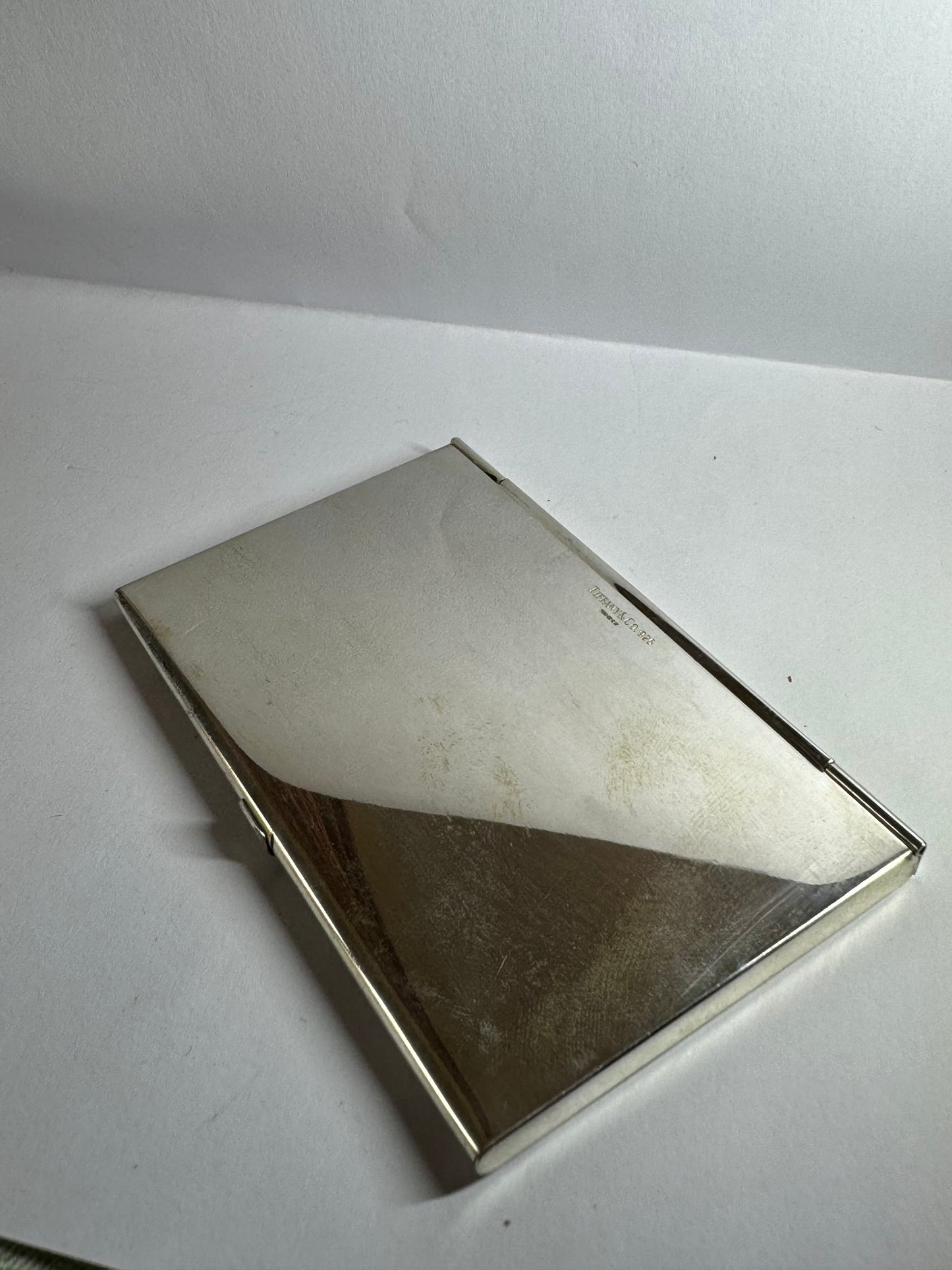 Tiffancy & Co Solid Silver Card Case