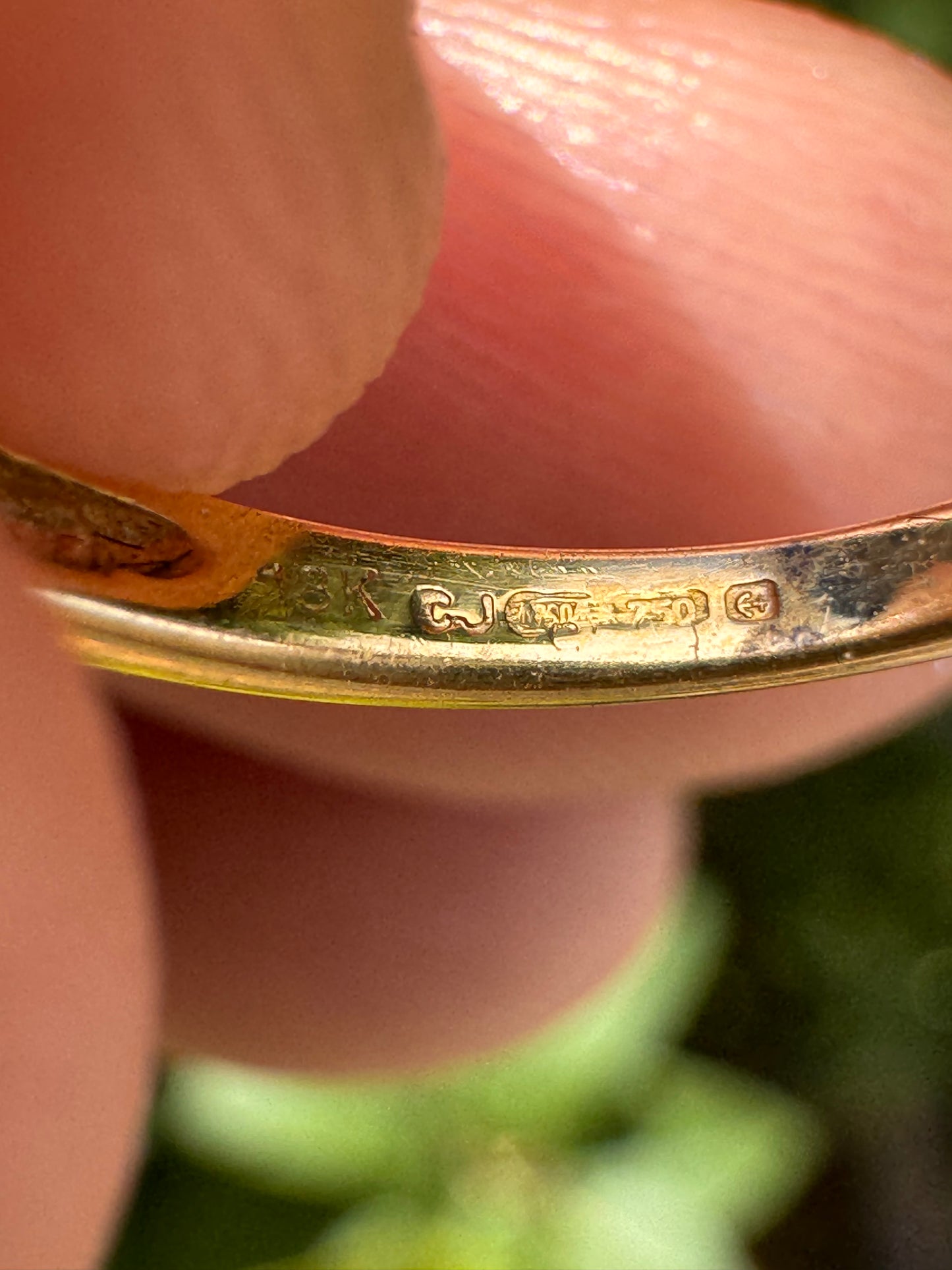 18ct Diamond Yellow Gold and Platinum (setting) Ring