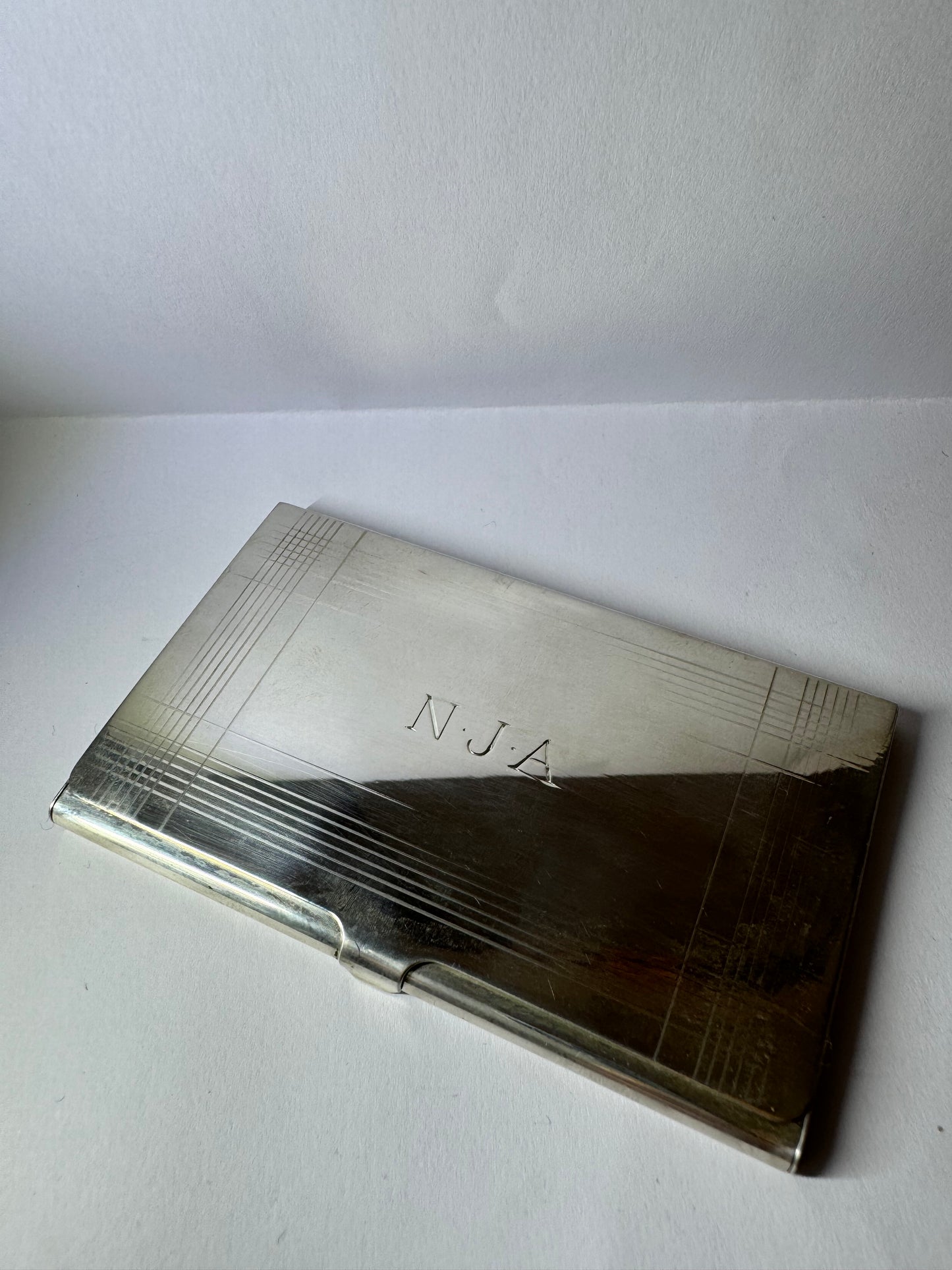 Tiffancy & Co Solid Silver Card Case