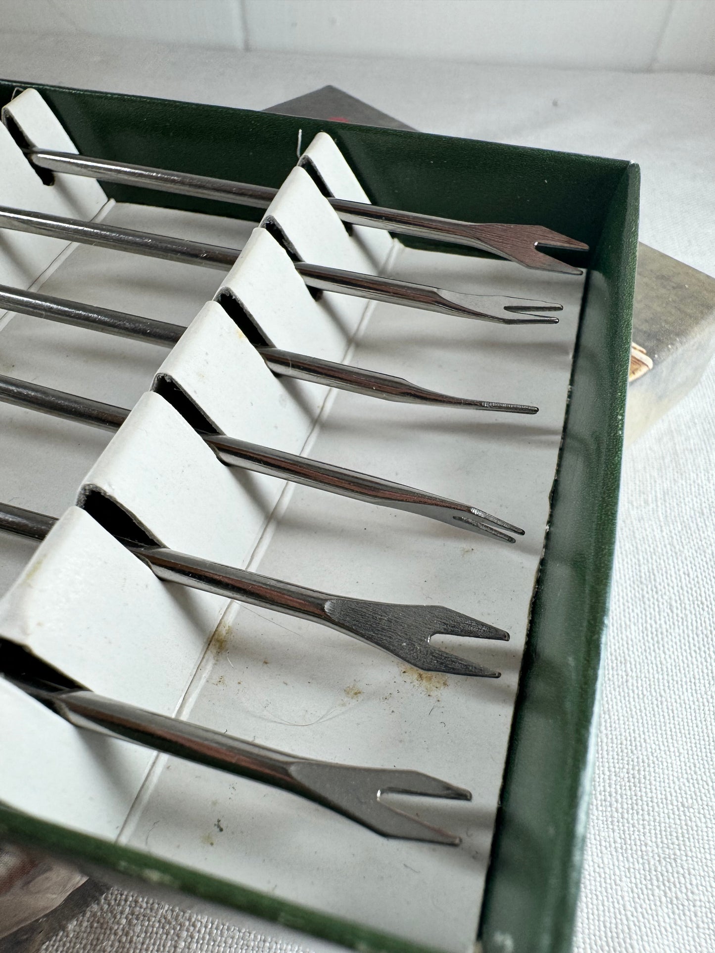 Vintage Italian Cocktail Fork Set