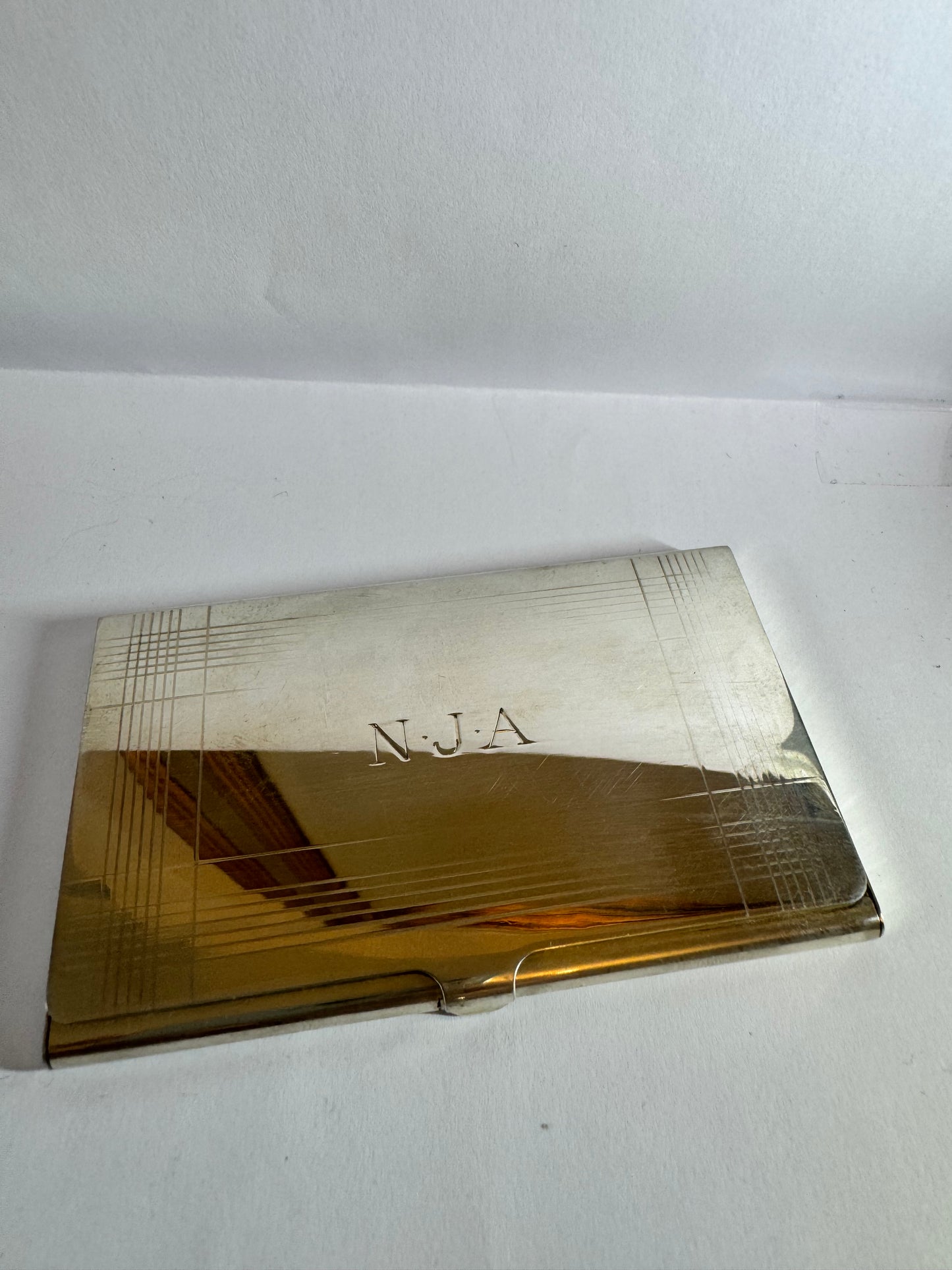 Tiffancy & Co Solid Silver Card Case