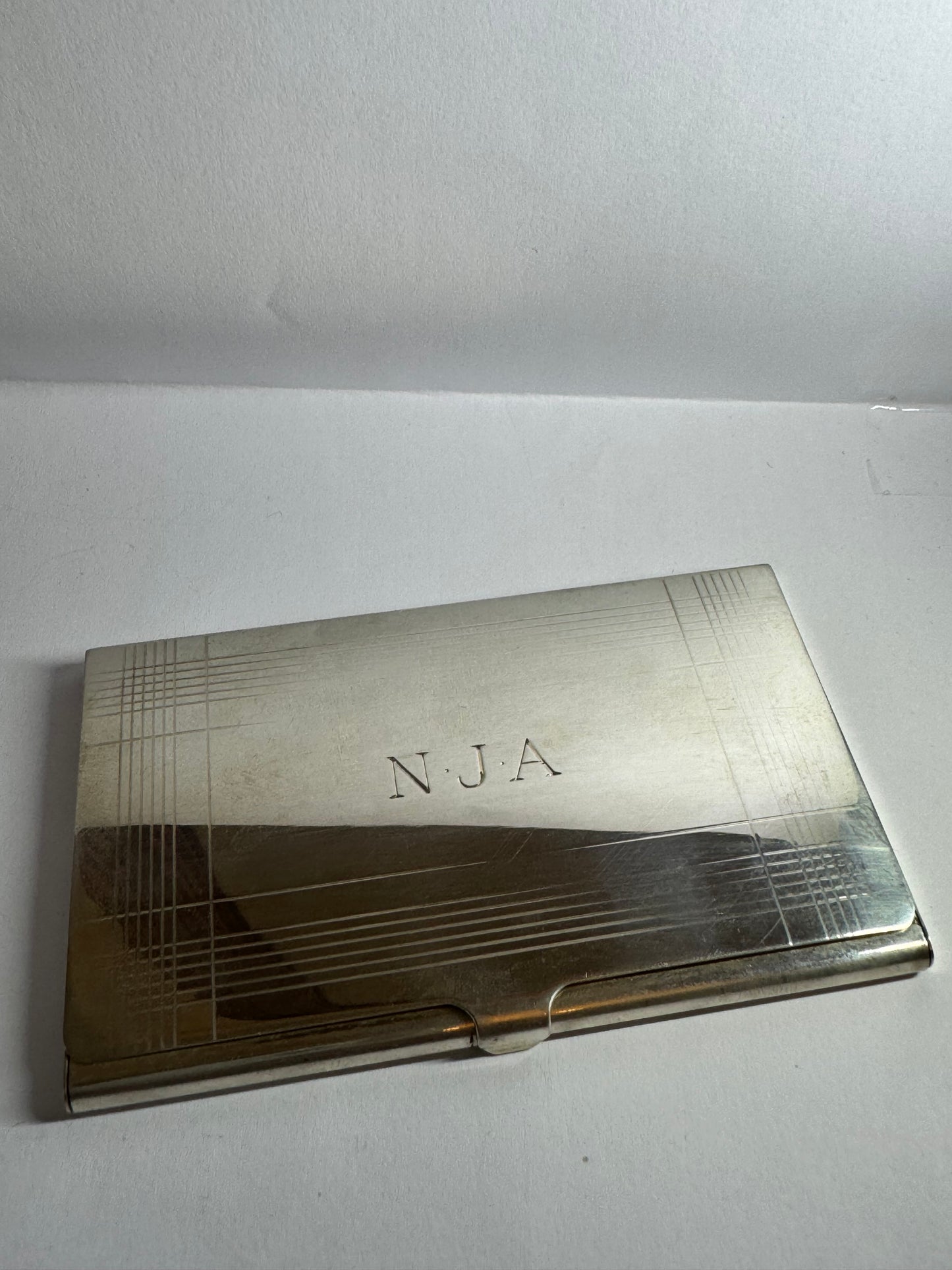 Tiffancy & Co Solid Silver Card Case