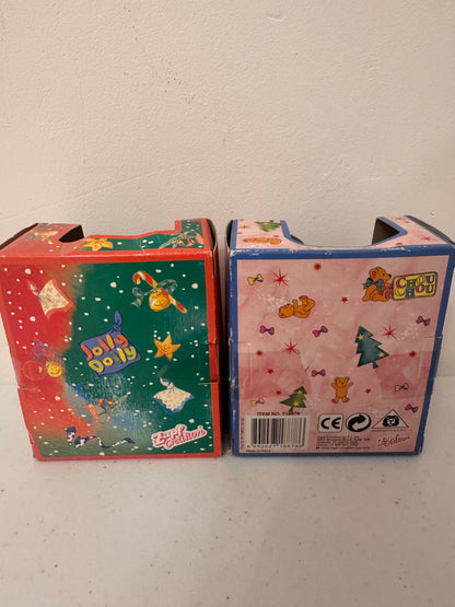 Lot 8: Zapf Creations Jolly Dolly + Chou Chou Mini Dolls x 2 (Estimate £15-30)