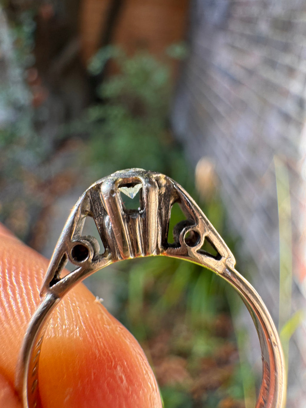 18ct Diamond Solitaire Engangment Ring