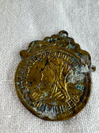 5 Vintage Italian Religious Pendants/Badge (SICILY HOUSE)