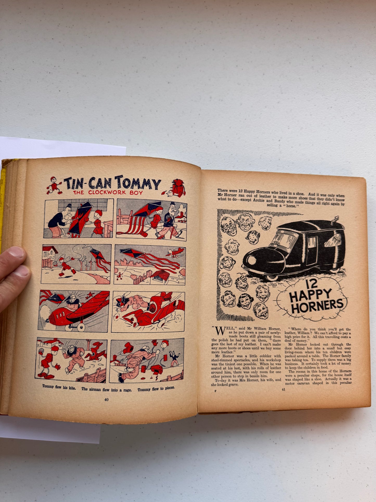Lot 3: Rare 1940 First Edition Beano Book No. 1 – The Birth of a British Comic Icon (Estimate £3000-4000)