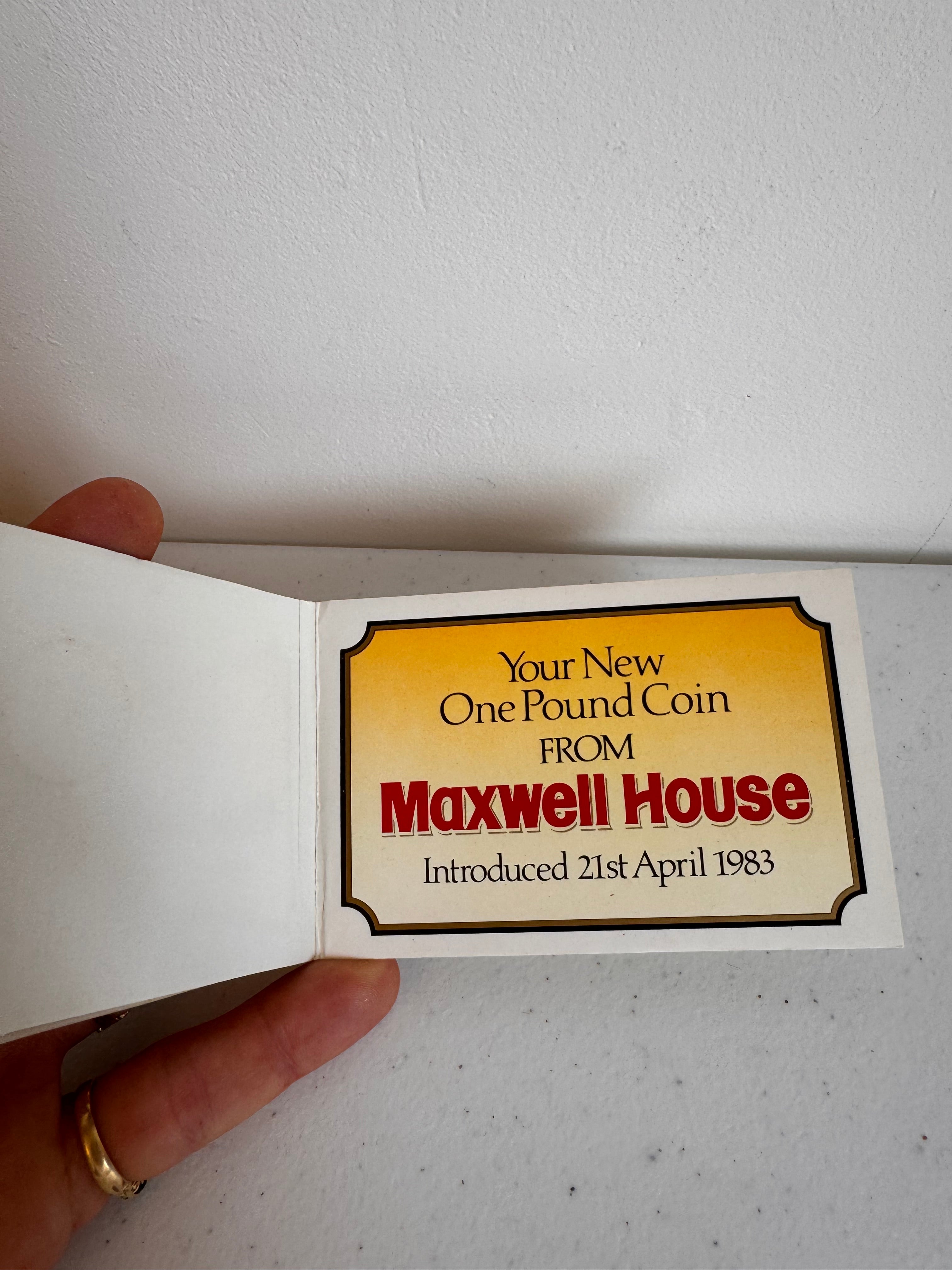 Lot 28: 1983 £1 New Coin (Estimate £5)