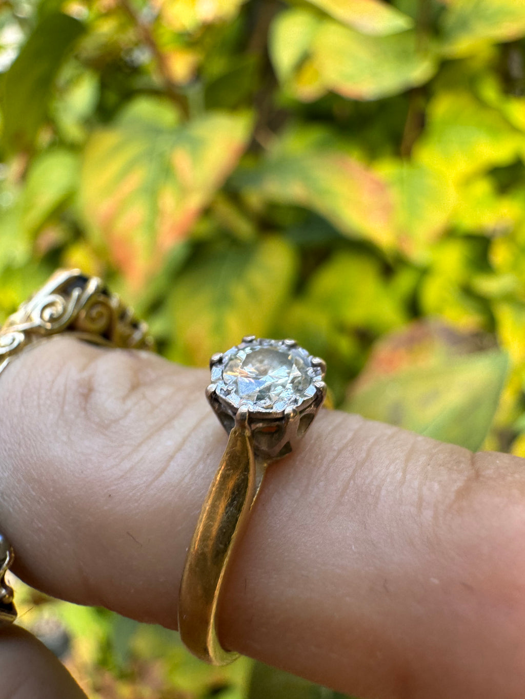 18ct Diamond Solitaire Ring