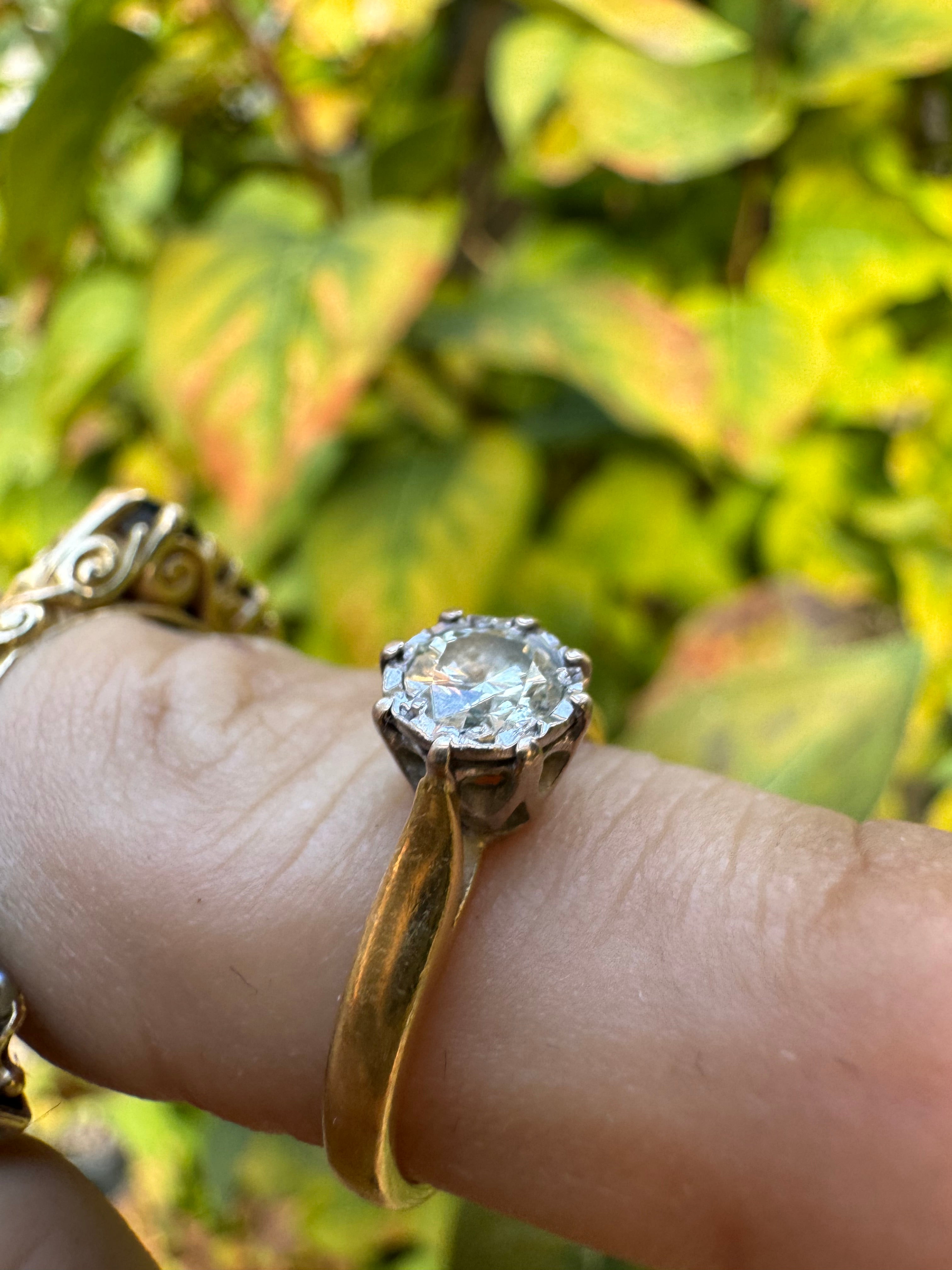 18ct Diamond Solitaire Ring