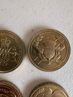 Lot 39: Rare discontinued £2 coins x 4 (Estimate £5-20)
