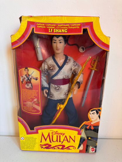 Lot 26: Captain Li Shang Mulan DISNEY (Estimate £20-30)