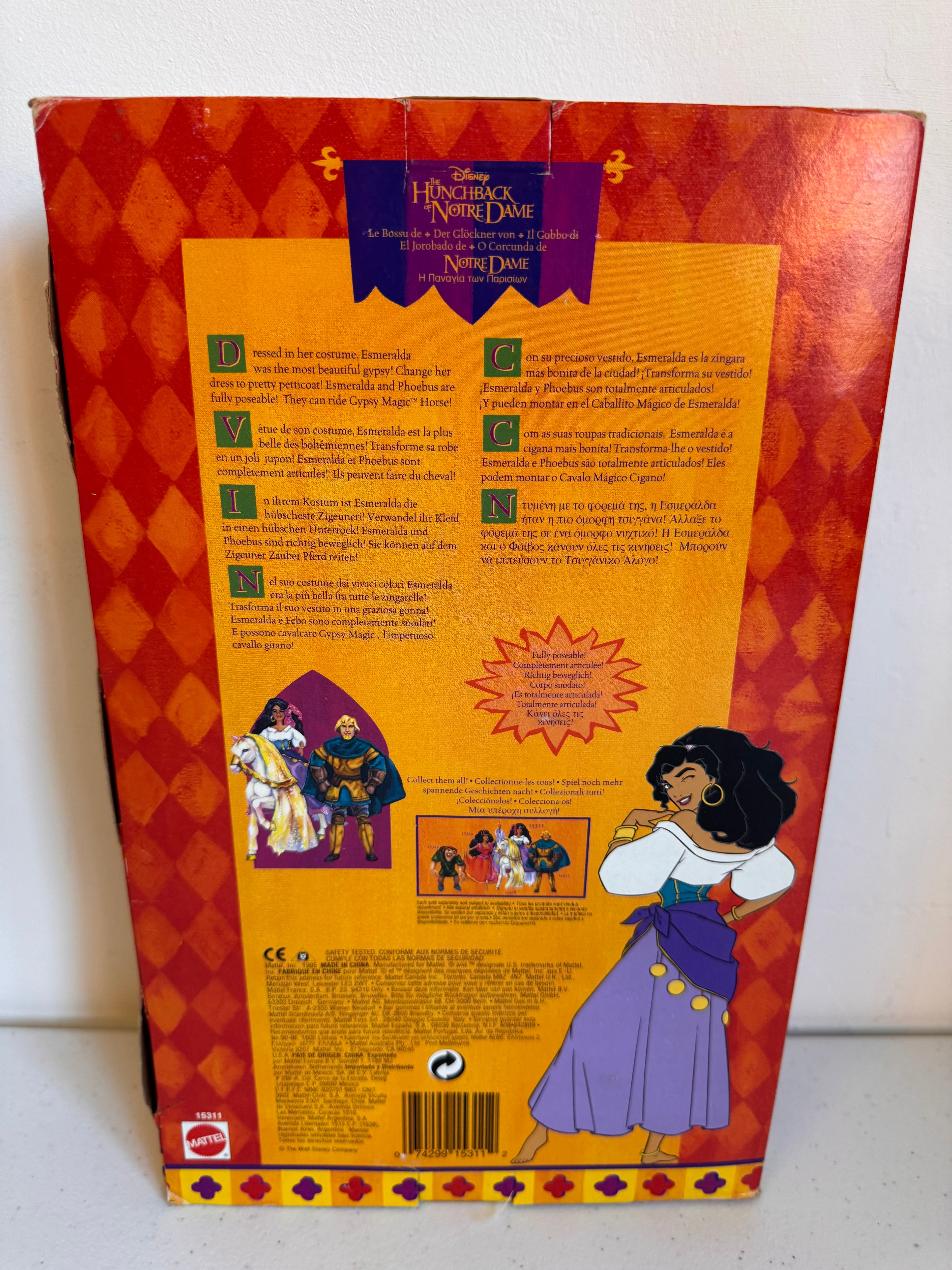 Lot 27: Esmeralda Notre Dame DISNEY (Estimate £20-30)