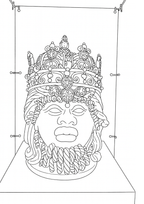 Sicily Colouring Book (Issue One) Illustrated by George Laing (Pre-Order) First Release of 50