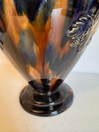 Lot 4: Denby Pottery Polychrome Two-Handled Vase – UK, Early 20th Century (Estimate £100-250)