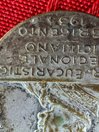 Italian 1934 PIUS XI PONT.MAX Pendant medal