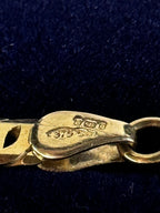 9ct Yellow Gold Curb Bracelet 7in