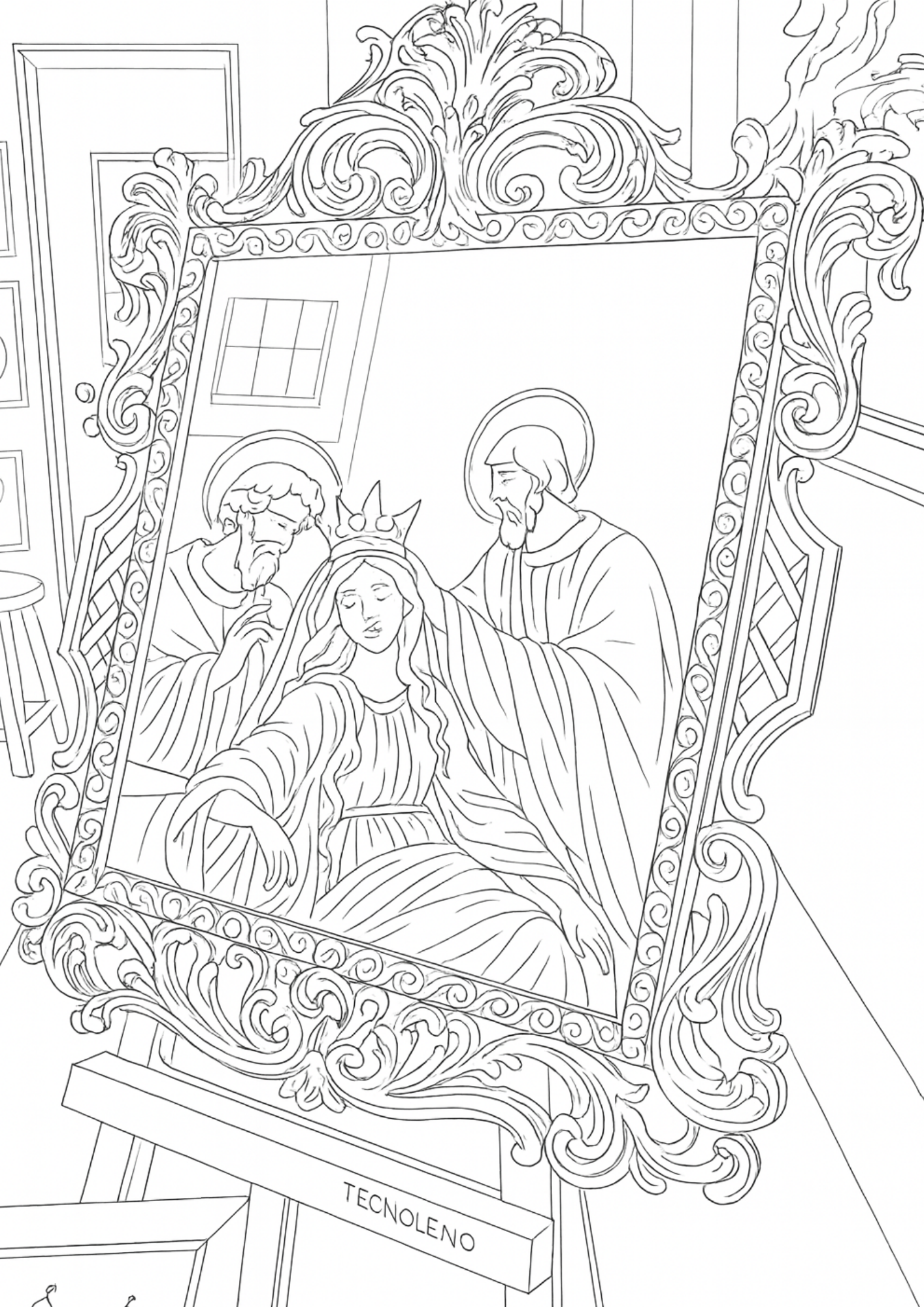 Sicily Colouring Book (Issue One) Illustrated by George Laing (Pre-Order) First Release of 50