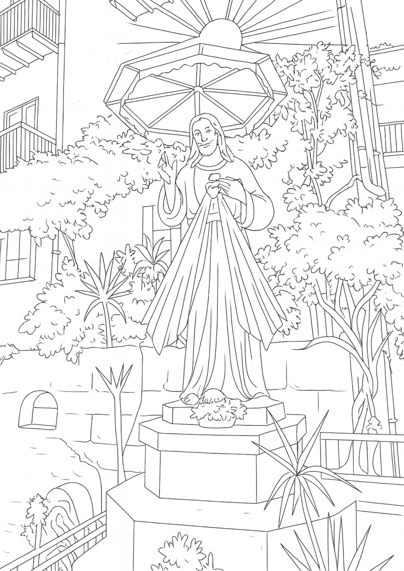 Sicily Colouring Book (Issue One) Illustrated by George Laing (Pre-Order) First Release of 50