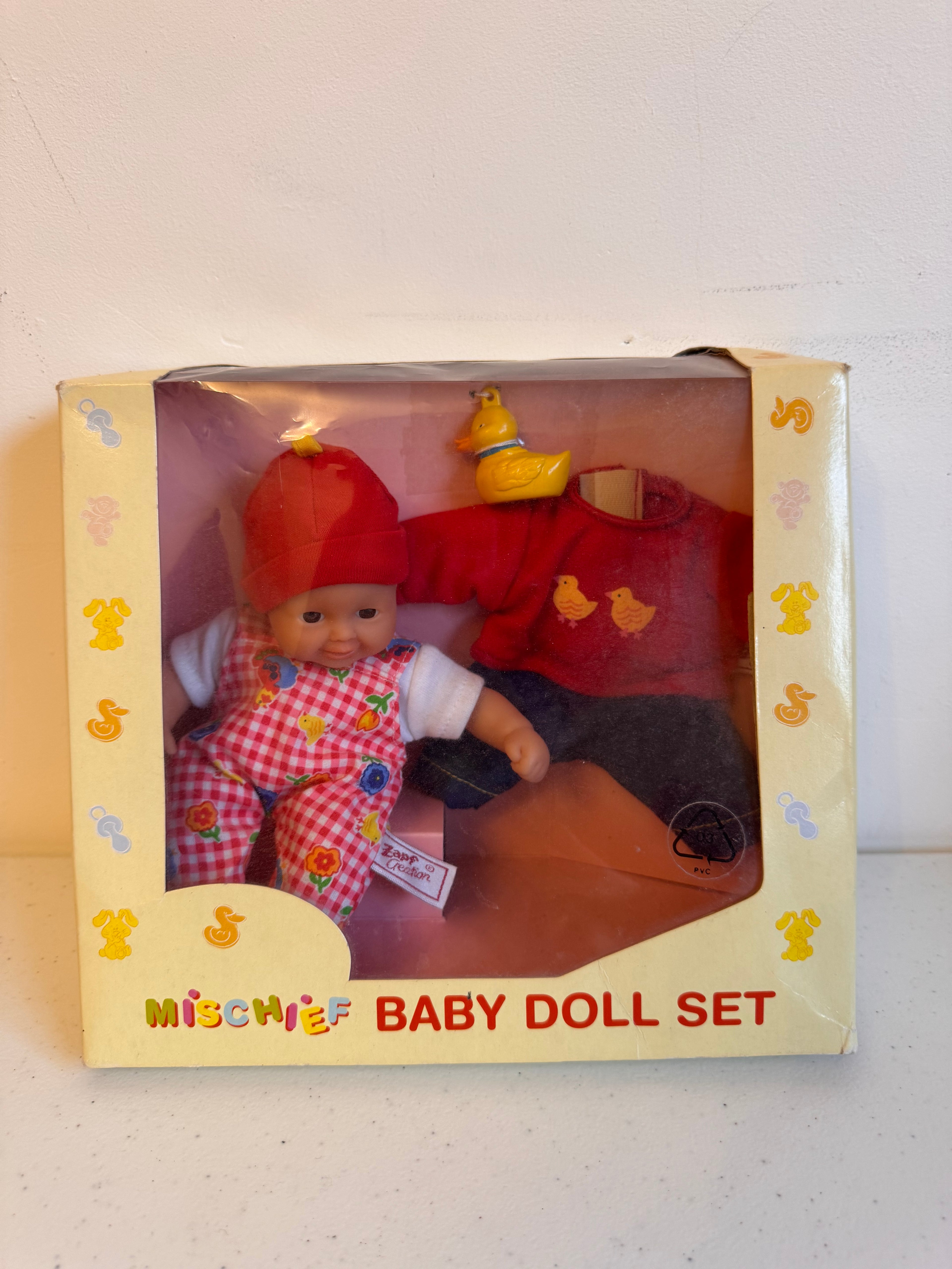 Vintage MISCHIEF BABY DOLL SET