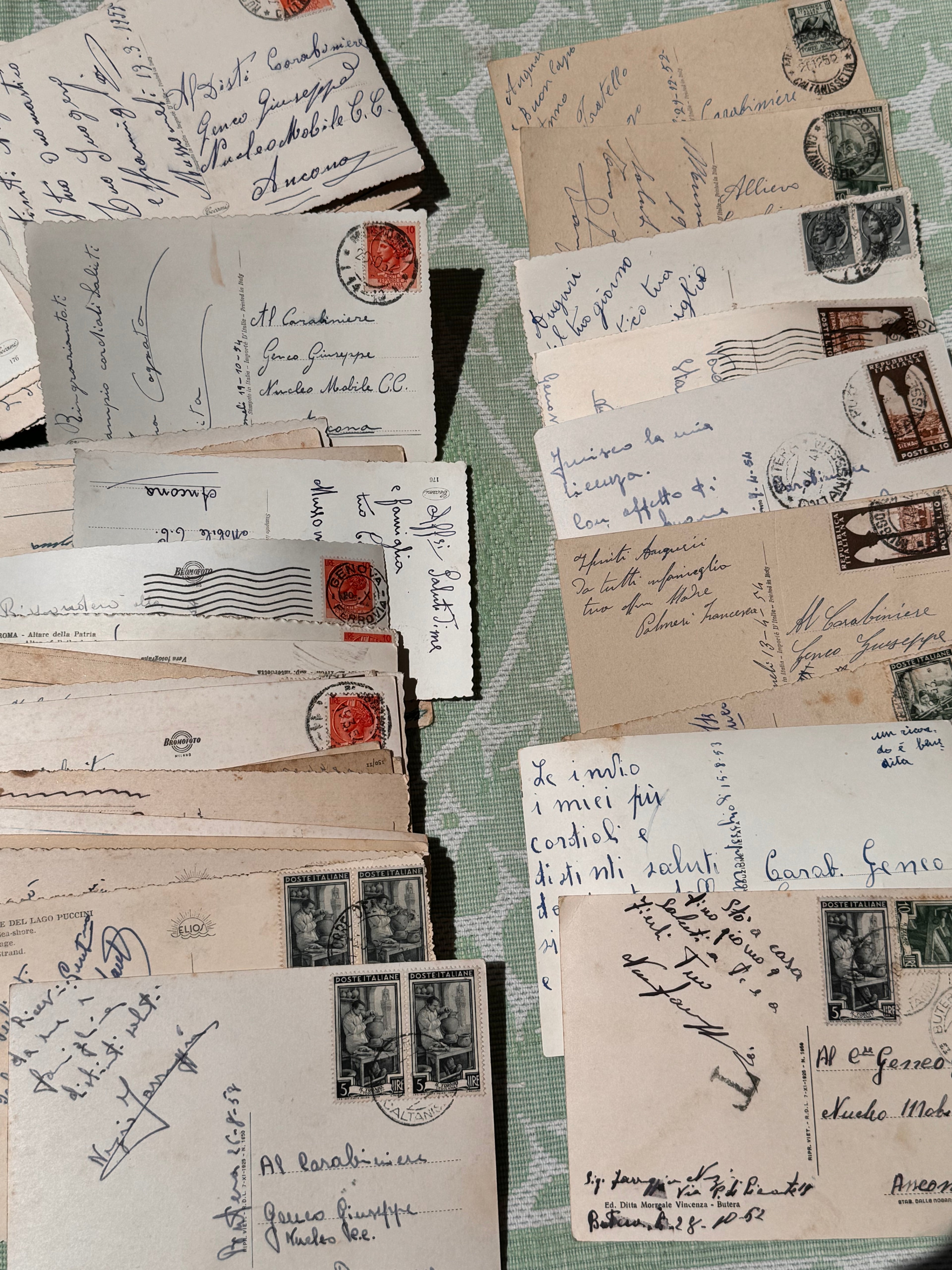 Huge collection of 1950s / earlier Italian Postcards