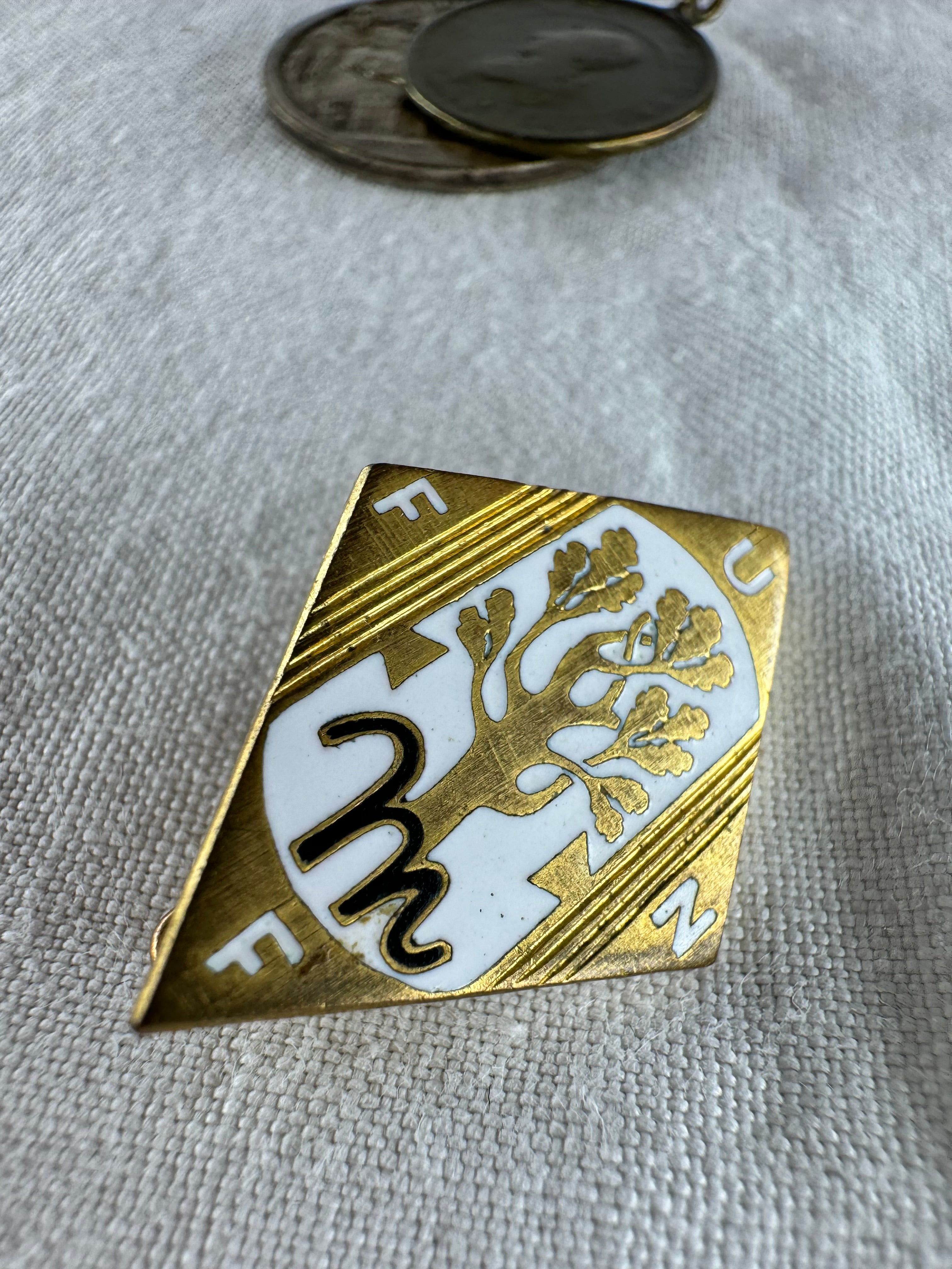 5 Vintage Italian Religious Pendants/Badge (SICILY HOUSE)