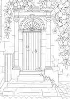 Sicily Colouring Book (Issue One) Illustrated by George Laing (Pre-Order) First Release of 50