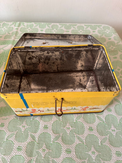 Vintage Italian Metal Tin