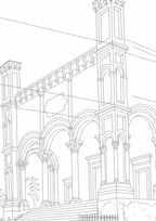 Sicily Colouring Book (Issue One) Illustrated by George Laing (Pre-Order) First Release of 50