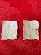 5 and 10 lira Italian stamps