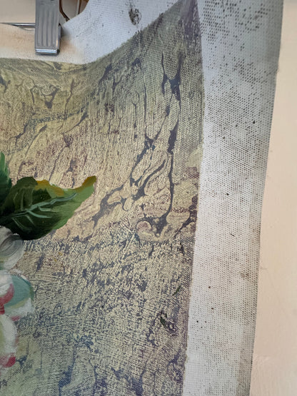 Lot 8: Floral Art Artwork - Barcelona, Spain based Artist (Estimate £20-30)