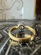 18ct Yellow Gold Diamond Cluster Ring