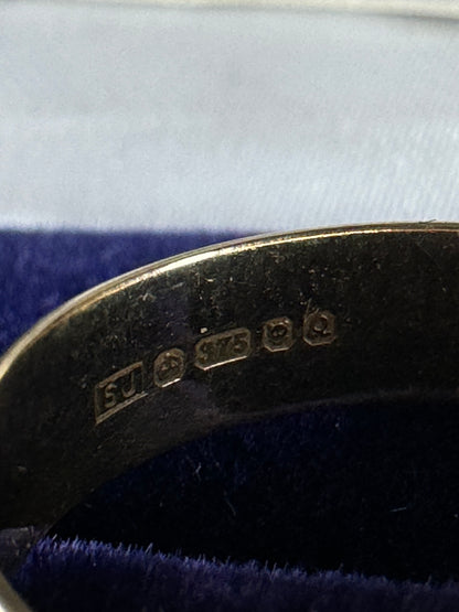 9ct Yellow Gold Pattern Band