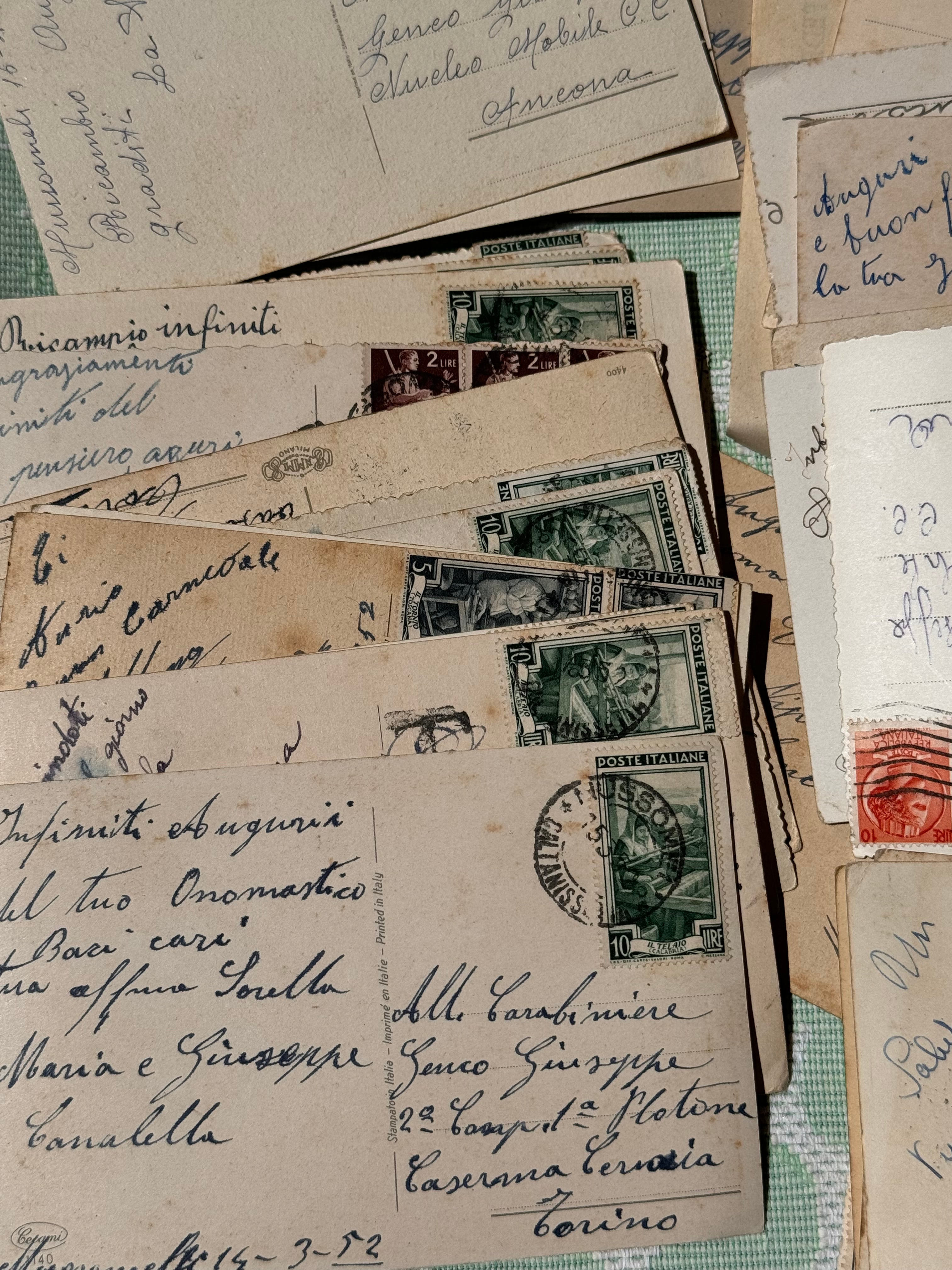 Huge collection of 1950s / earlier Italian Postcards