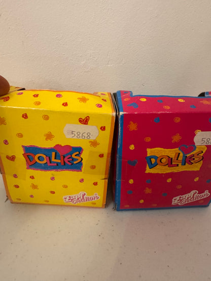 Lot 9: Vintage Mini Dollie’s Dolls x 2 (Estimate £15-30)