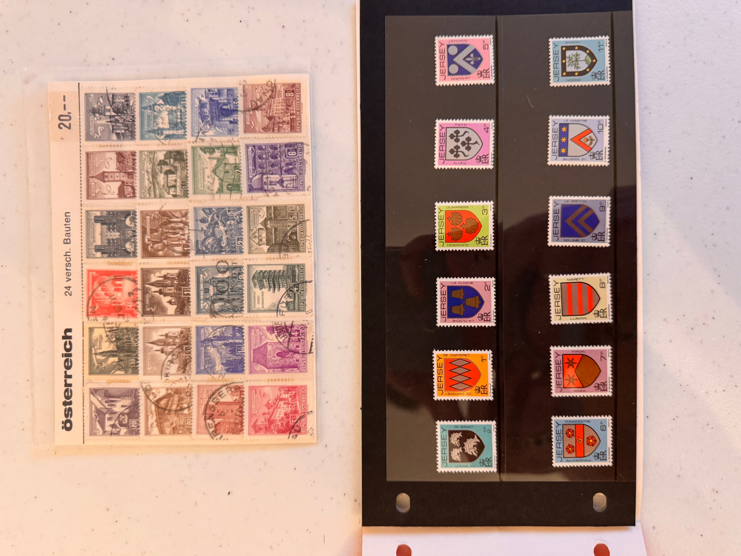 Lot 72:  Issue 1981 JERSEY POST OFFICE stamps (Estimate £10)