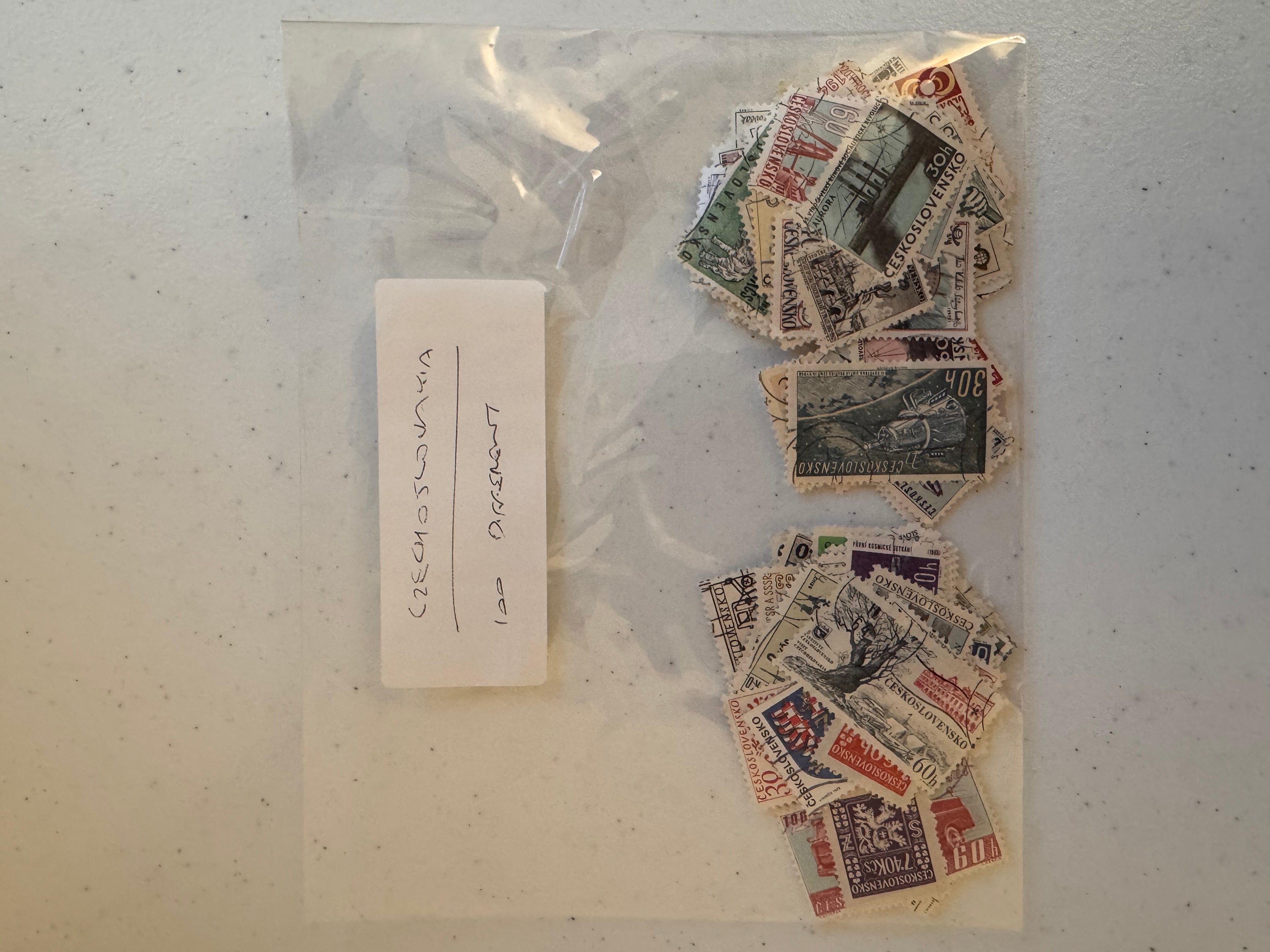 Lot 62: Czechoslovakia Stamps x 100  (Estimate £10-20)