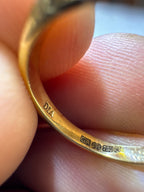 18ct Yellow Gold Diamond Cluster Ring