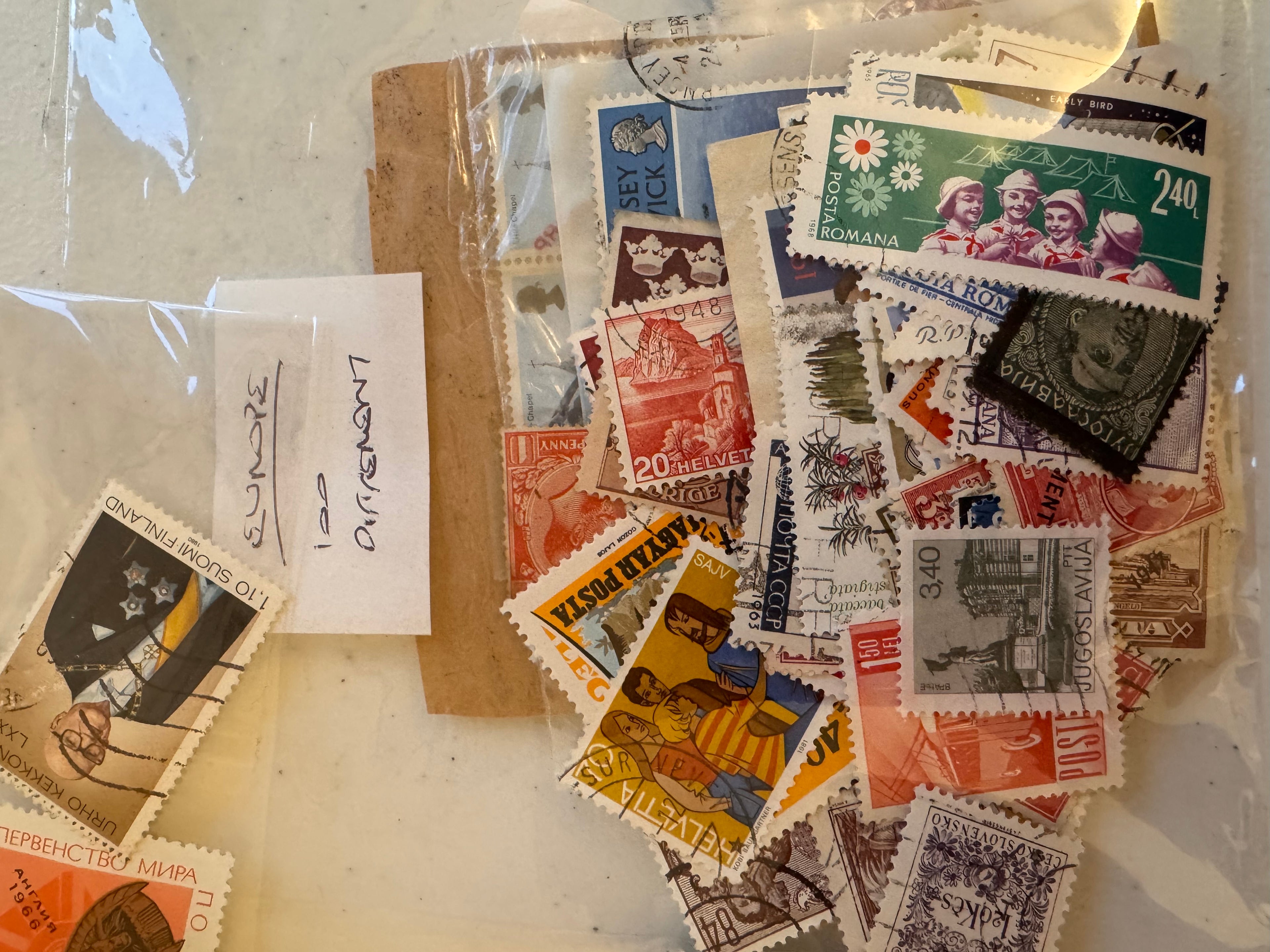 Lot 63: Europe Stamps x 300  (Estimate £10-20)