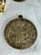 5 Vintage Italian Religious Pendants/Badge (SICILY HOUSE)