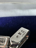 9ct White Gold Cubic Zirconia Cross