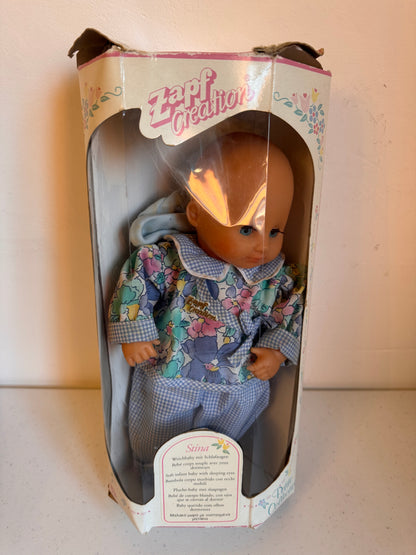 Lot 19: Stina Doll Petite Collection Vintage Zapf Creations  (Estimate £15-40)