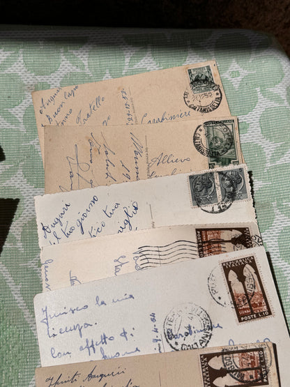 Huge collection of 1950s / earlier Italian Postcards
