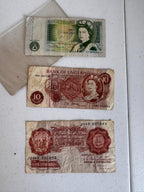 Lot 25: English old notes x 3 (Estimate £5-20)