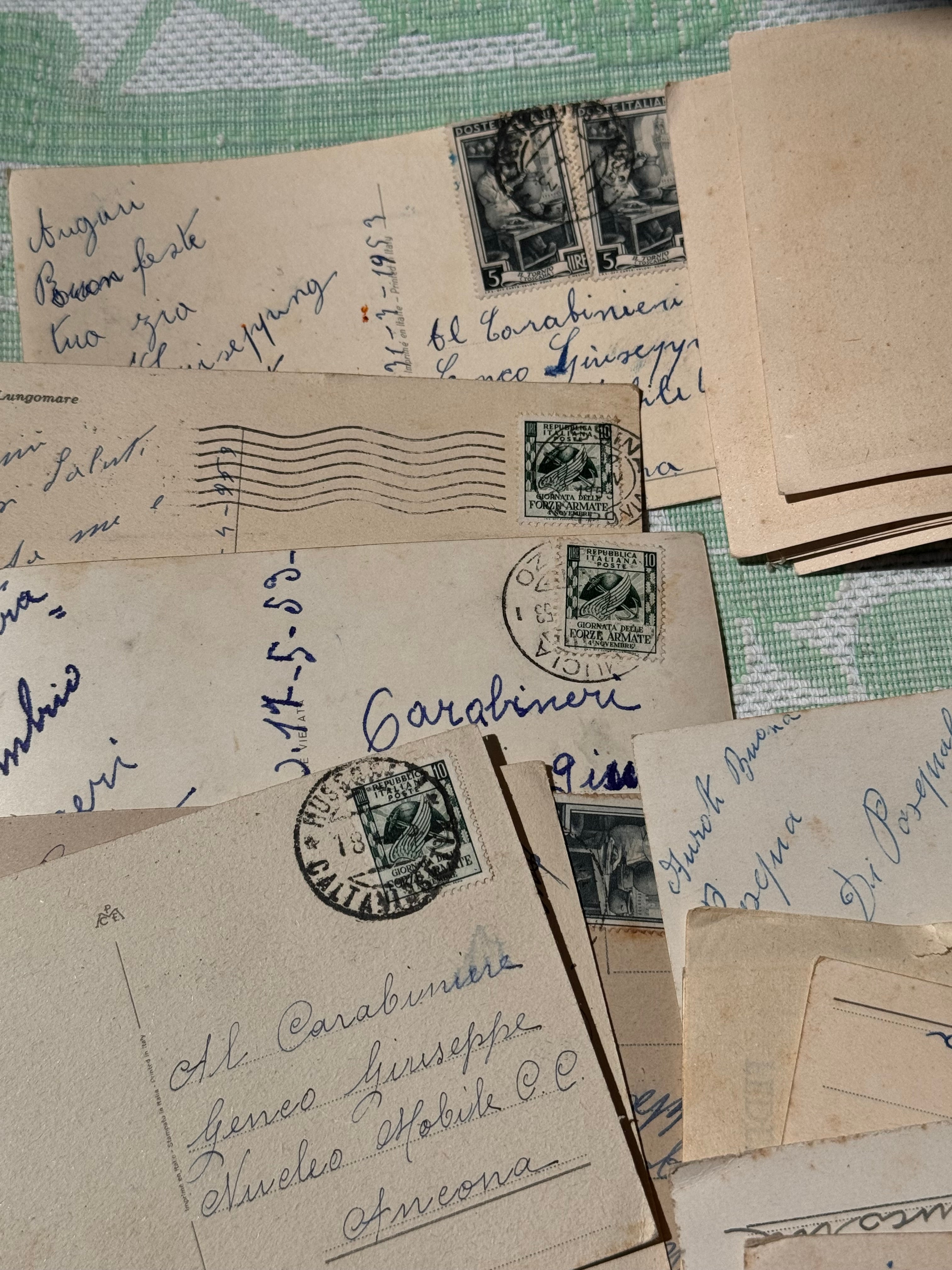 Huge collection of 1950s / earlier Italian Postcards