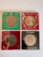 Lot 2: Coins Crowns x 8 (Estimate £10-20)