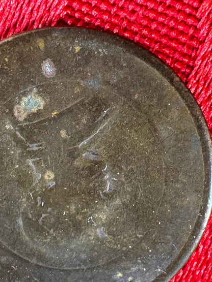 Old coin pendant