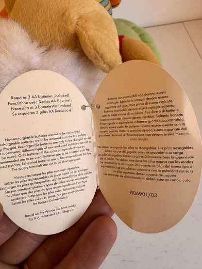 Lot 14: 2002 Winnie The Pooh Easter Toy (Estimate £20-50) with Tags