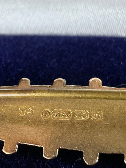 9ct Yellow Gold Vintage Brooch