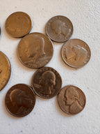 Lot 58: 1776-1976 S SILVER $1 + more (Estimate £30-50)